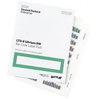 LTO-8 30TB RW BAR CODE LABEL PACK