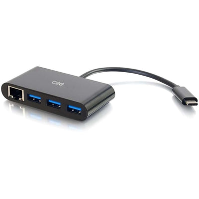 Legrand - C2G Adaptateur USB, concentrateur USB C vers Ethernet, port Ethernet Gigabit