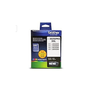 Brother LC3029 Super High Yield Ink Cartridge 2-Pack Black