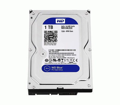 Disque dur Western Digital Blue WD10EZEX 1 To 3,5 pouces SATA 7200 tr/min 64 Mo