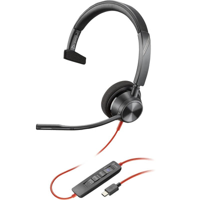 HP Poly Blackwire 3310 Monaural USB-C Headset