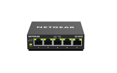 Netgear GS305E 5-Port Gigabit Ethernet Smart Switch