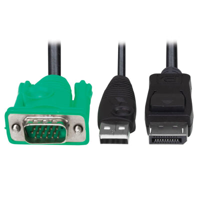 Câble adaptateur KVM Tripp Lite P778-006-DP DisplayPort vers VGA