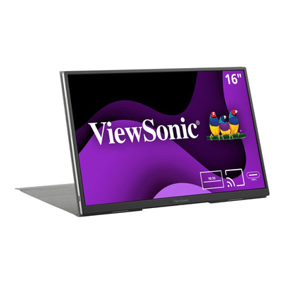 ViewSonic VG1656N 16 Inch 1200p IPS Wireless Portable Monitor with 2 W