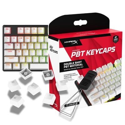HP HX WHT PBT KCPS FULL KEY SET
