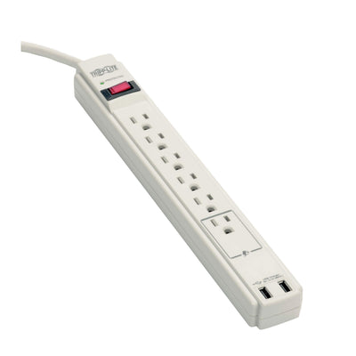 Tripp Lite TLP606USB Parasurtenseur, 6 prises, 990 Joules