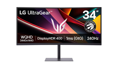 LG 34G630A Gaming Monitor Ultragear G6-34-Inch/WQHD (3440x1440) / 240H
