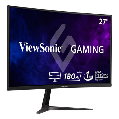 ViewSonic VX2718-2KPC-MHD 27 Inch Curved 1440p 1ms 180Hz Gaming Monito
