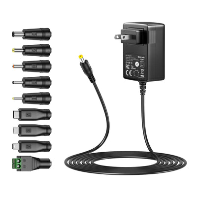 Adaptateur d'alimentation 15W 5V 3A - Alimentation 5 volts DC 1A 2A 2,5A 3 Amp Max Un