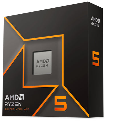 Processeur de bureau débloqué AMD Ryzen™ 5 9600X à 6 cœurs et 12 threads (Pack