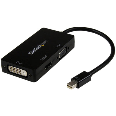 StarTech.com Adaptateur Mini DisplayPort MDP2VGDVHD – 3-en-1 – 1080p – Mo