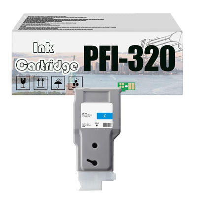 PFI-320 PFI320 300ML Ink Cartridges, Compatible for Canon TM-200 TM-20