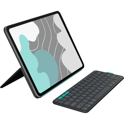 Logitech Flip Folio, Keyboard Case for iPad Pro 13-inch (M4 & M5) & iP