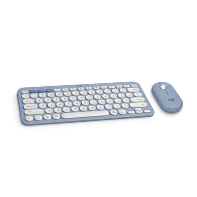 Logitech Pebble 2 Combo pour Mac, Clavier et souris sans fil, Mince, Qu