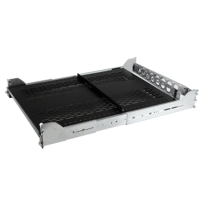 StarTech.com Étagère coulissante pour rack de serveur 2U ventilée avec gestion des câbles A