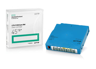 Hewlett Packard Enterprise HPE LTO-9 Ultrium 45TB RW Non Custom Labele