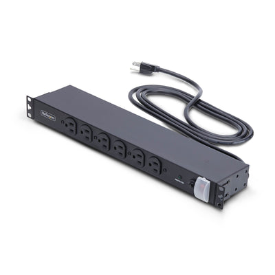 StarTech.com 14-Outlet Rackmount PDU, 1U with Surge Protection