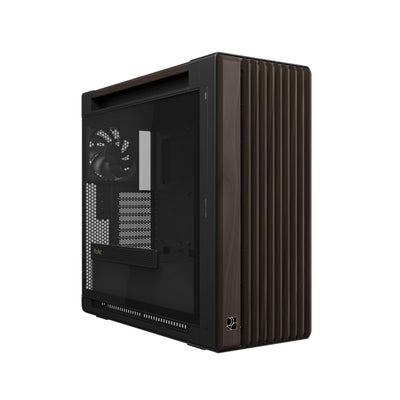 ASUS ProArt PA602 Wood Edition Modern Black E-ATX Mid-Tower Case with