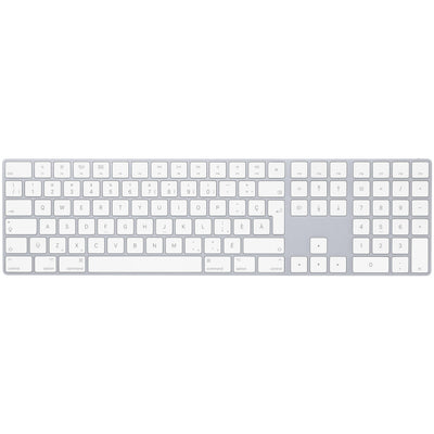 Apple Magic Keyboard avec pavé numérique : Bluetooth, Rechargeable. Fonc