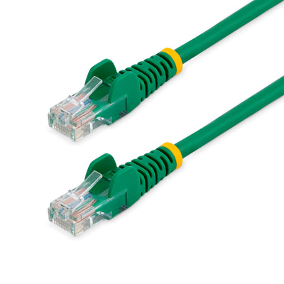 StarTech.com Cordon Ethernet Cat5e - 25 pi - Vert - Cordon de correction - Sans accroc