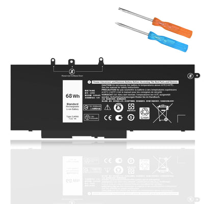 68WH GJKNX Battery Replacement for Dell Latitude 5480 5580 5280 5288 5