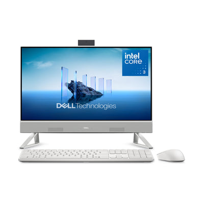 Dell 24 All-in-One Desktop ec24250-23.8-inch FHD Display, Intel Core 3