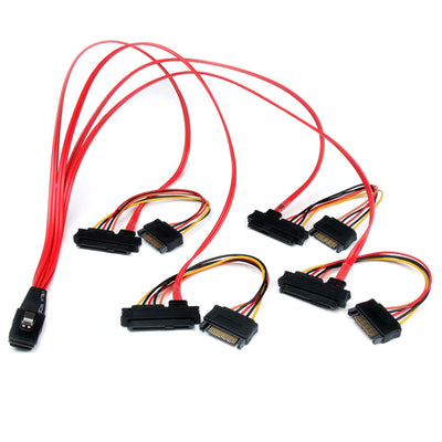 Câble SAS 50 CM SFF8087 vers 4x SFF8482