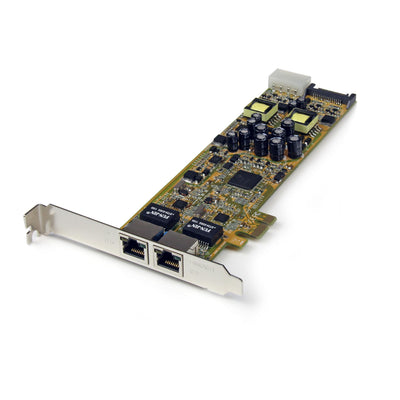 Adaptateur réseau Gigabit PCI Express double port StarTech.com ST2000PEXPSE
