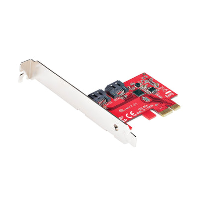 SATA PCIe Card 2 Ports 6Gbps Non-RAID 2 Port Non-RAID