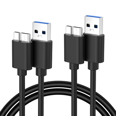 Câble USB 3.0 Micro B mince 3M de 3,05 m