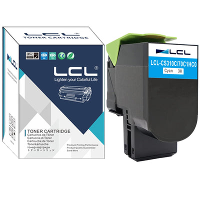 LCL Compatible Toner Cartridge Replacement for LEXMARK 70C0H20 700H2 7