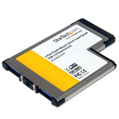 StarTech.com Carte ExpressCard 54mm Super Vitesse USB 3.0 encastrée 2 ports
