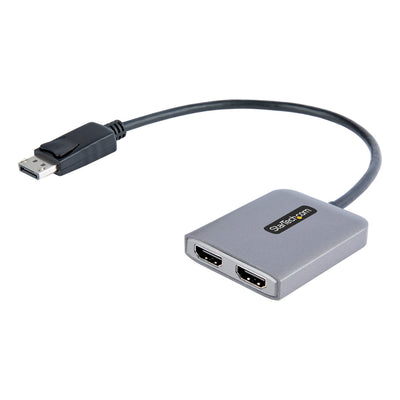 StarTech.com DP to Dual HDMI MST HUB - Dual HDMI 4K 60Hz - DisplayPort