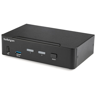 StarTech.com 2 Port DisplayPort KVM Switch - 4K 60Hz - Single Display