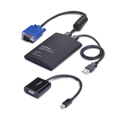 StarTech.com Portable Laptop Crash Cart Adapter, USB/VGA/Mini DisplayP