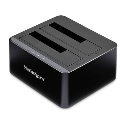 StarTech.com Dual-Bay USB 3.0 to SATA Hard Drive Docking Station, USB