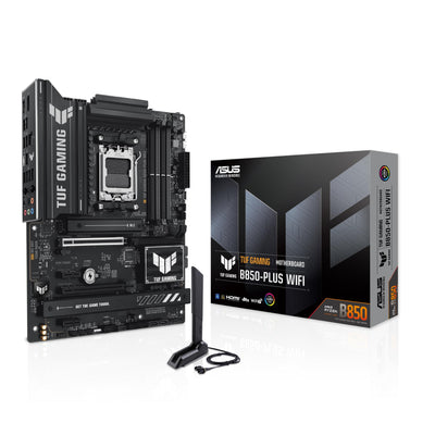 ASUS TUF Gaming B850-PLUS WiFi AMD AM5 B850 ATX Motherboard, 14+2+1 80