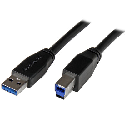 Câble USB 3.0 actif USB-A vers USB-B StarTech.com de 5 mètres (15 pieds) (USB3
