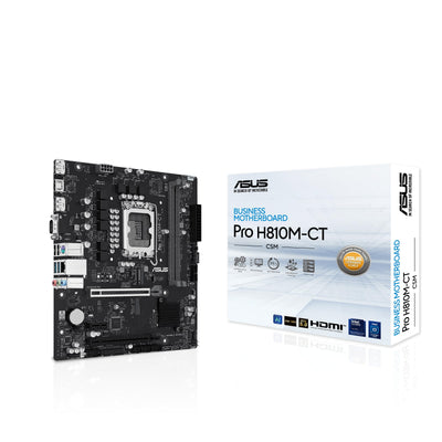 ASUS PRO H810M-CT-CSM Micro-ATX mATX Intel H810 business motherboard,