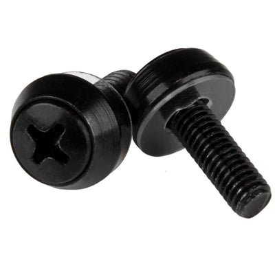 StarTech.com Vis M5 x 12mm - Lot de 100 vis, noires - Vis de fixation M5