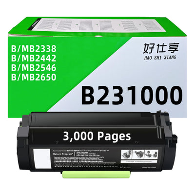 Cartouche de toner noir ultra haute capacité Lexmark B261U00
