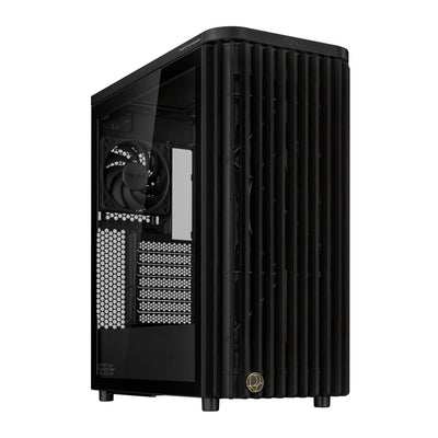 ASUS ProArt PA401 Wood Edition ATX Mid-Tower PC Case – Tempered Glass,