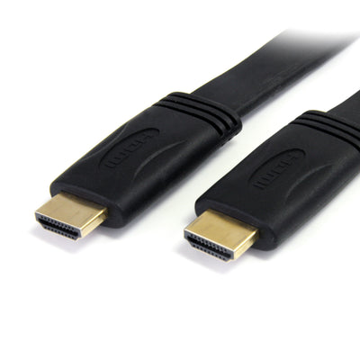 StarTech.com 25 ft Flat High Speed HDMI Cable with Ethernet - Ultra HD