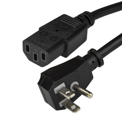 StarTech.com Câble d'alimentation ordinateur 10pi (3m), plat NEMA 5-15P vers C13, 10A
