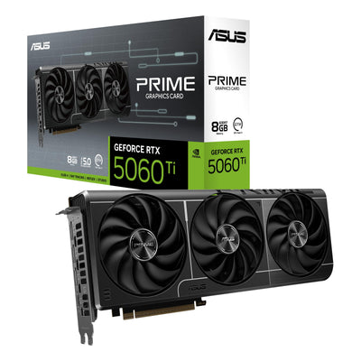 ASUS The SFF-Ready Prime GeForce RTX™ 5060 Ti 8GB GDDR7 Graphics Card