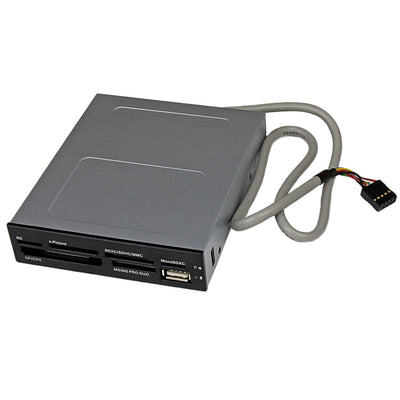 StarTech.com 35FCREADBK3 Baie avant 3,5 po 22-en-1 USB 2.0 interne M