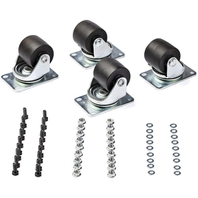 StarTech.com Heavy Duty Casters for Server Racks/Cabinets - Set of 4 U