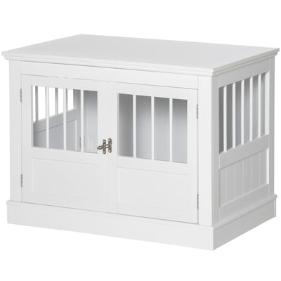 Meuble cage pour chien 31