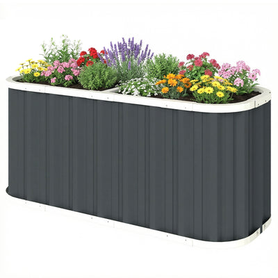 Galvanized Raised Garden Bed