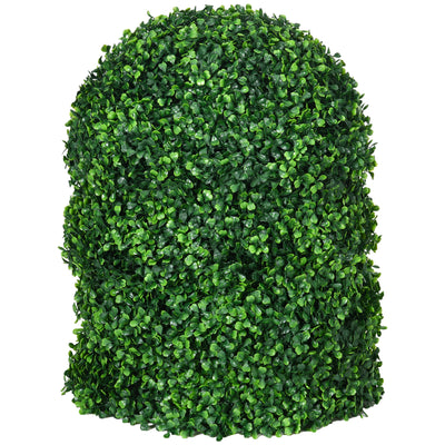 2 paquets d'arbres artificiels en buis, boules de topiaire de 15,7 po